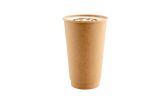 16 oz Kraft Paper Coffee Cup - Double Wall