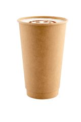 16 oz Kraft Paper Coffee Cup - Double Wall