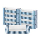 Blue and White Stripe Paper Box