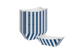 2 oz Blue & White Stripe Paper Boat