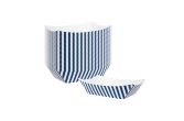 1 lb Blue & White Stripe Paper #100 Boat