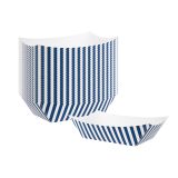 1 lb Blue & White Stripe Paper #100 Boat