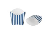 3 oz Blue & White Stripe Paper Container