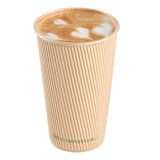 16 oz Kraft Paper Coffee Cup