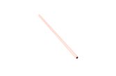 Copper-Plated Stainless Steel Straw - 7.5in