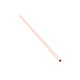 Copper-Plated Stainless Steel Straw - 7.5in