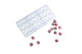 Polycarbonate Diamond Candy/Chocolate Mold - 21-Compartment