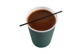 Restpresso Black Plastic Coffee Stirrer - 5in