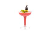 5 oz Round Clear Plastic Champagne Coupelle