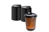 Round Black PLA Plastic Straw- 3.5in x 3.5in x.75in