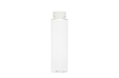 12 oz Round Clear Plastic Juice Bottle