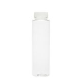 12 oz Round Clear Plastic Juice Bottle