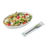 Black CPLA Plastic Fork