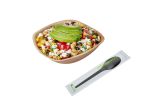 Black CPLA Plastic Spoon