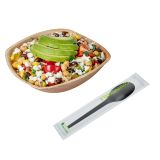 Black CPLA Plastic Spoon