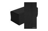 Rectangle Black Paper Linen-Feel Guest Towel - Air Laid