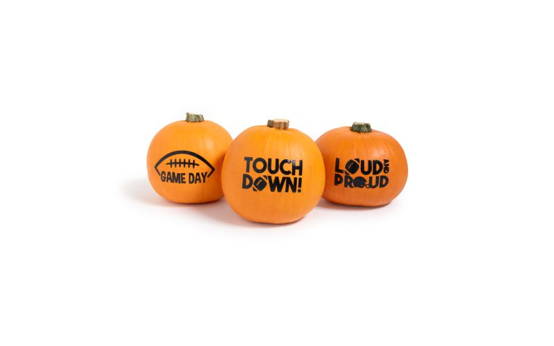 Football Pumpkins