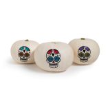 White Skull Pumpkins
