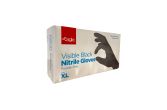 Extra Large Powder Free Nitrile Black Gloves