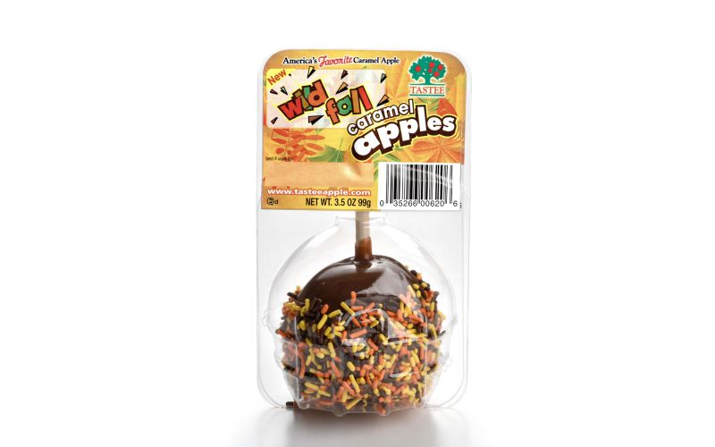 Caramel Apple with Wild Fall Sprinkles