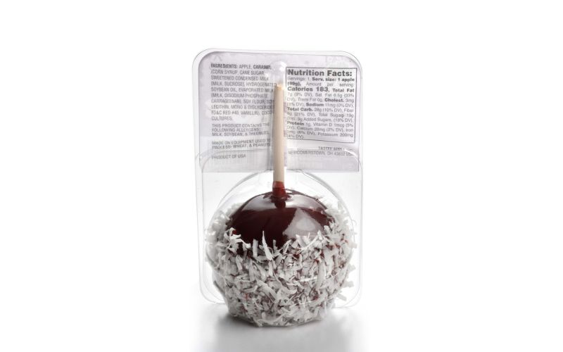 Candy Apples with Coconut