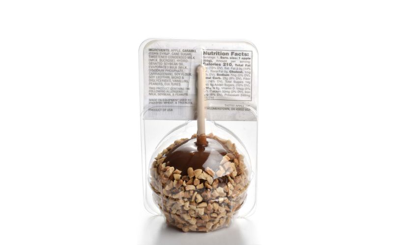 Caramel Apples with Nuts
