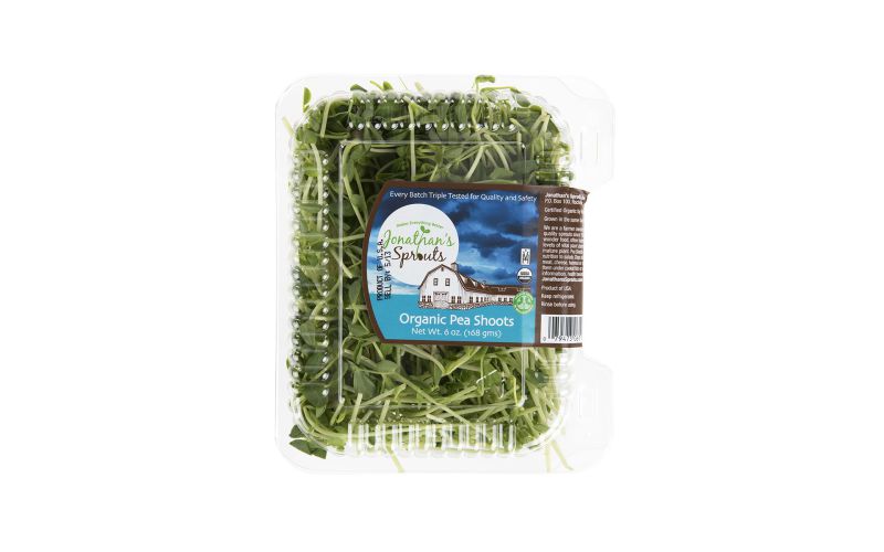 Organic Pea Shoots