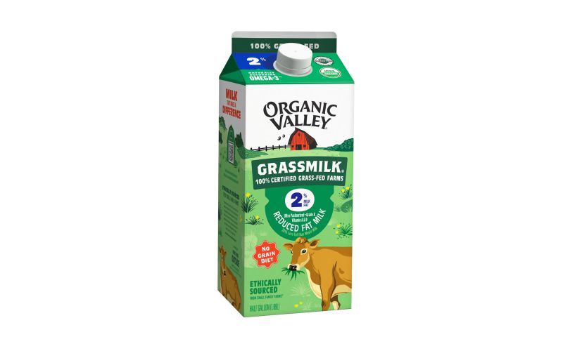 Organic Grassfed 2% Milk