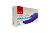 Medium FineTOUGH Powder Free Nitrile Blue Gloves