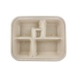 5-Compartment Fiber Bento Box