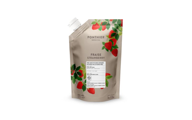 Chilled Strawberry Puree