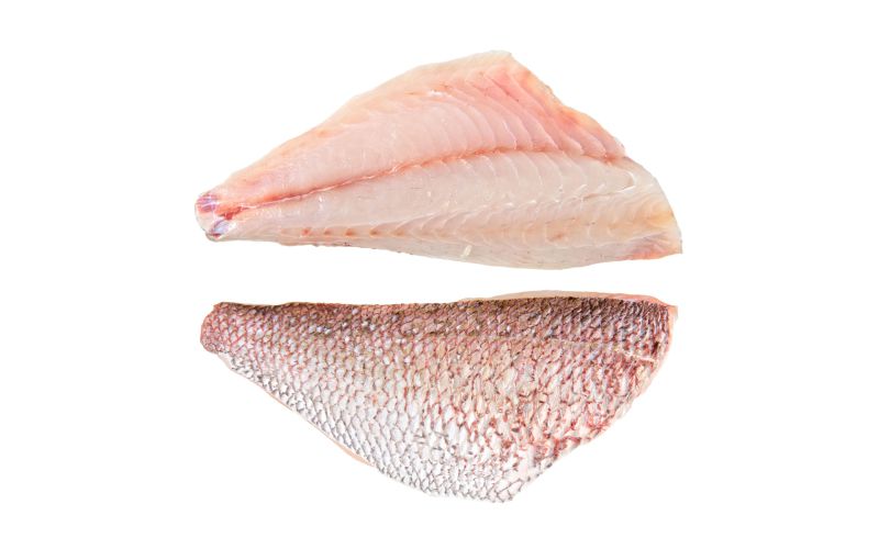 Skin On Pinbone Out Wild Madai Snapper Filets