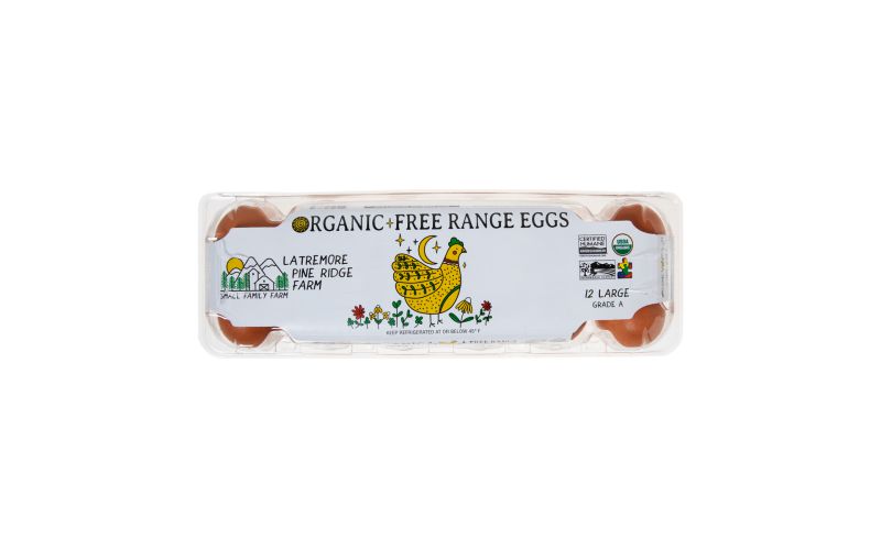 Organic Free Range Jumbo Brown Eggs