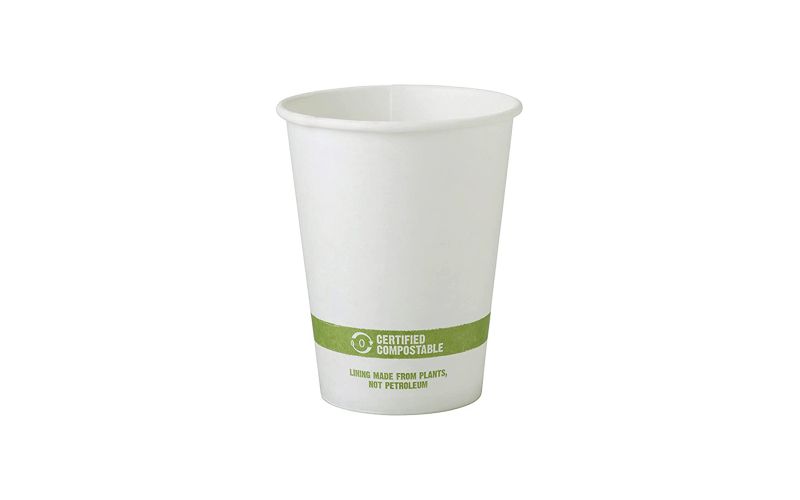 8 OZ Paper Compostable Hot Cups