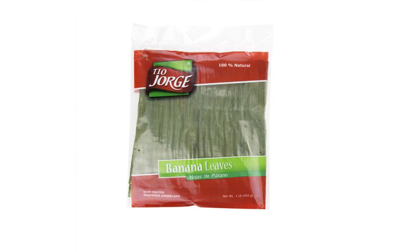 Frozen Banana Leaves