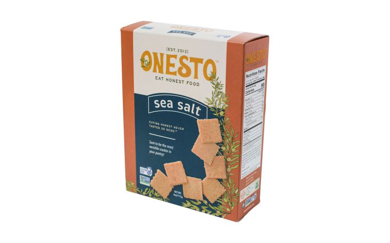 Gluten Free Sea Salt Crackers
