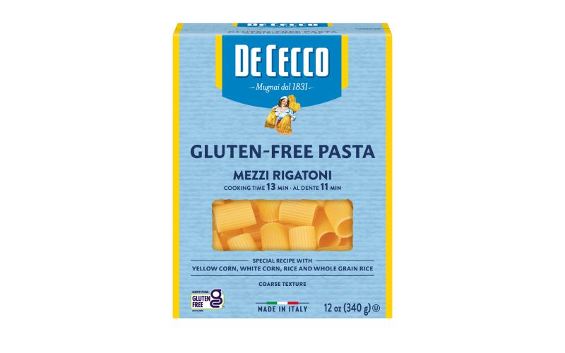 Gluten Free Mezzi Rigatoni Pasta