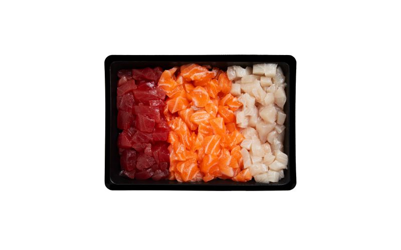 Trio Poke Diced