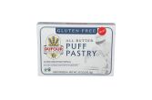 Gluten Free Puff Pastry Sheets