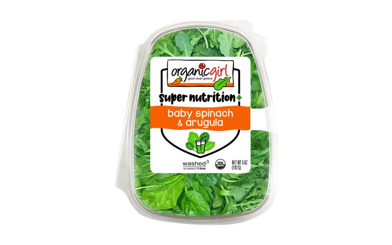 Organic Baby Spinach And Arugula