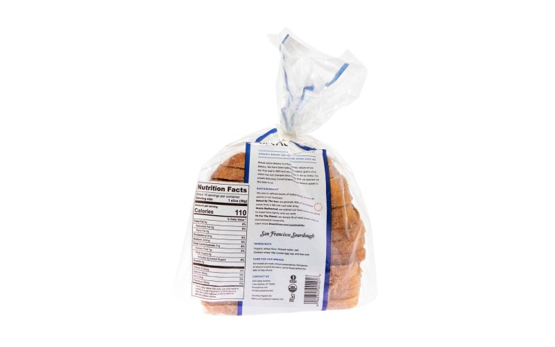 Organic Sliced Torpedo Sourdough 22 OZ