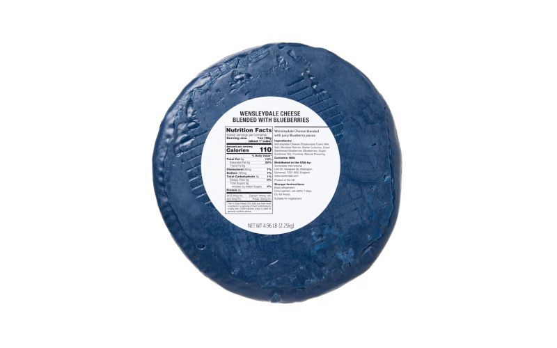 Wensleydale with Blueberries