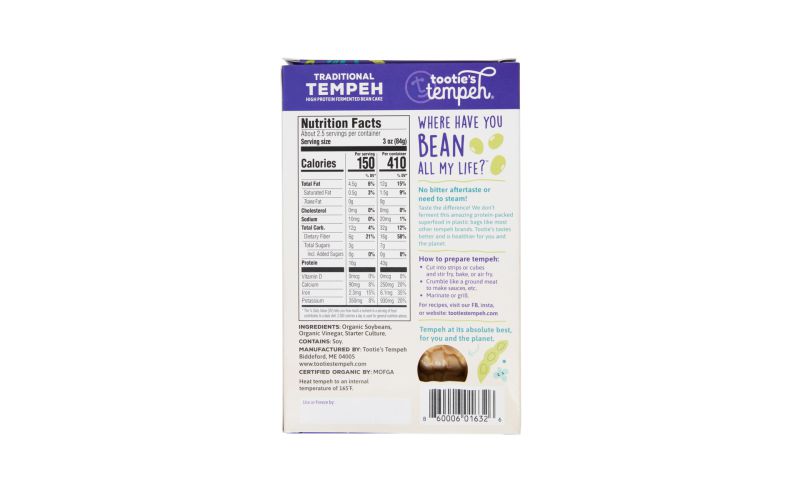 Organic Traditional Tempeh