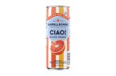CIAO Blood Orange Flavored Sparkling Water