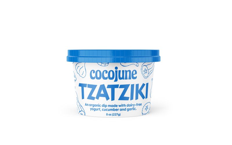 Organic Vegan Tzatziki Coconut Yogurt Dip