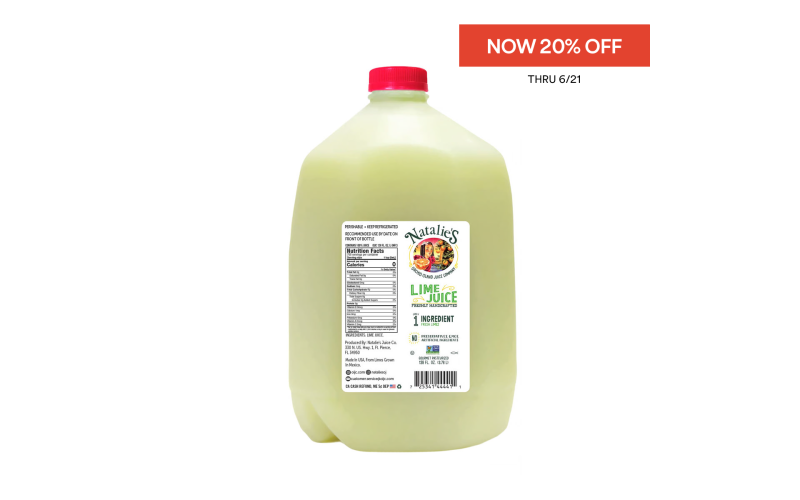 Lime Juice (Not From Concentrate)