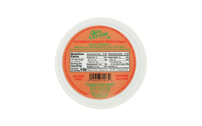 Sun Dried Tomato Vegan Pesto