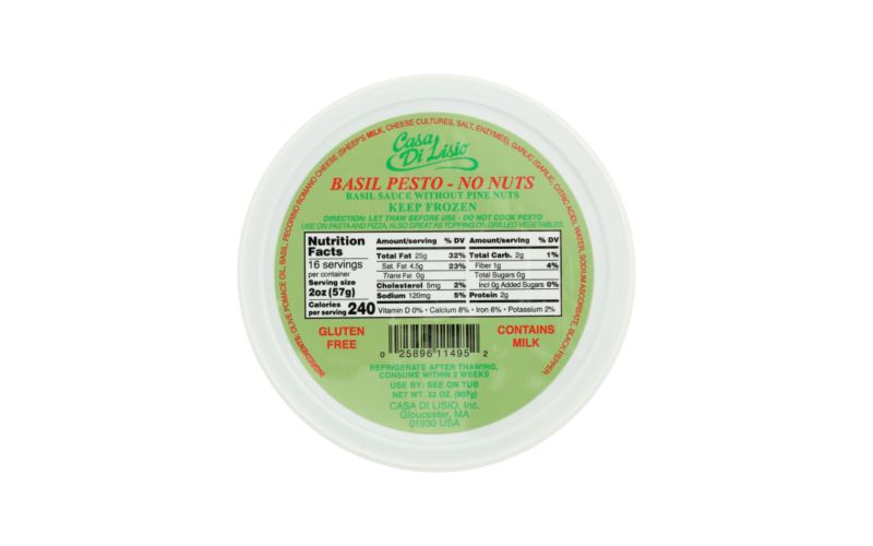 Basil Pesto (No Nuts)