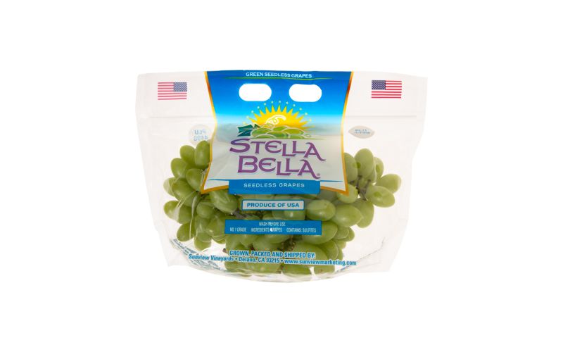 Jumbo Premium Stella Bella Green Seedless Grapes
