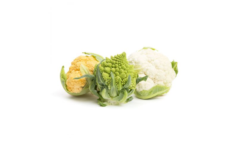 Organic Mixed Color Cauliflower